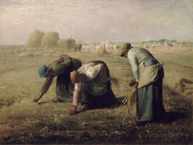 Jean-Francois Millet - Les Glaneuses (1857), huile sur toile, 83,5 × 110 cm, Paris, musée d&rsquo;Orsay.